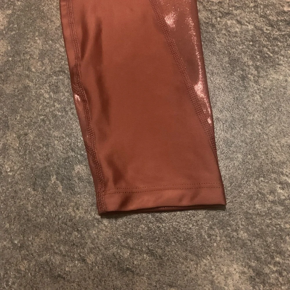 Nike Icon Clash Speed Tight Leggings Pant CU3337-652 Blush Pink - Picture 4 of 7